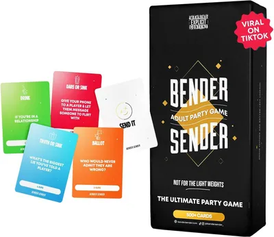 Produktbild von Bender Sender Erwachsenenspiel für Partys - Lustiges Spiel für Partys 18+
