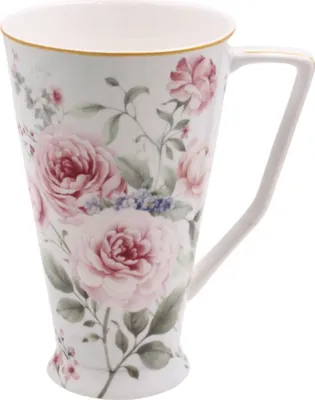 Obrázok produktu pre HOME ELEMENTS Porcelánový hrnček 500 ml, Ruža