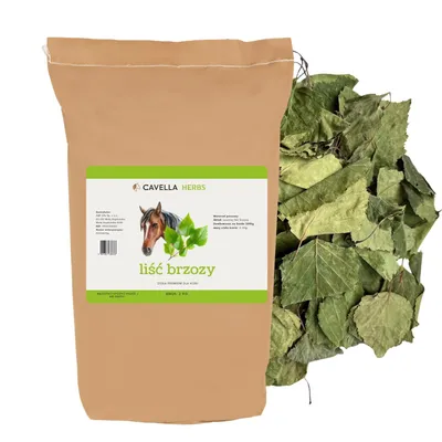Immagine prodotto di Cavella Foglie di betulla per cavalli, essiccate, 1 kg