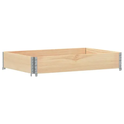 Image de Jardinière 120x80 cm bois massif de pin
