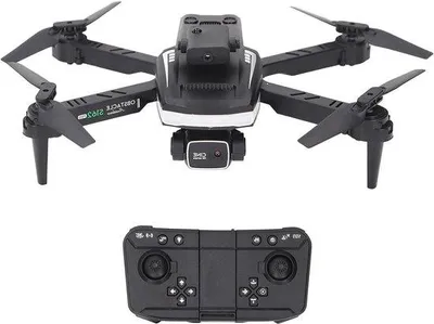 Image de Mini quadricoptère pliable avec double caméra FPV 4K HD pour débutants - Mode sans tête - Rotation à 360° - Batterie au lithium intégrée de 1200 mAh - Vol facile