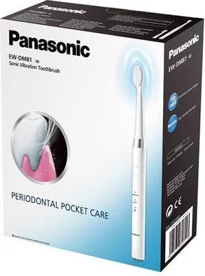 Produktbild von PANASONIC elektrická zubná kefka EW-DM81-W503 31 000 vibrácií, biela