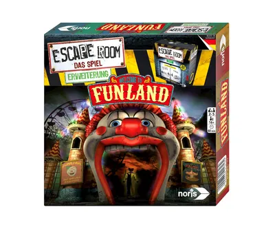 Zdjęcie produktu dla Noris Escape Room Funland, Gra planszowa, Dedukcja, 16 lat(a), 60 min