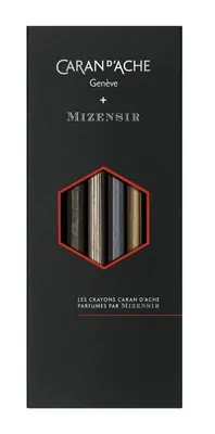 Image de Crayons graphite "Edition parfumée Mizensis", 4pcs, CARAN D'ACHE 361.414