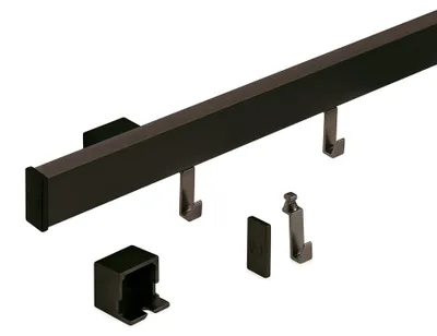 Image de Naber Alto Set, système de rails, noir mat, L 600 mm 8044170