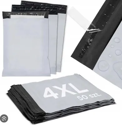 Image de Enveloppes de courrier - Grand format - 450 x 550 mm - Foliopak - Enveloppes en plastique - 50 pièces
