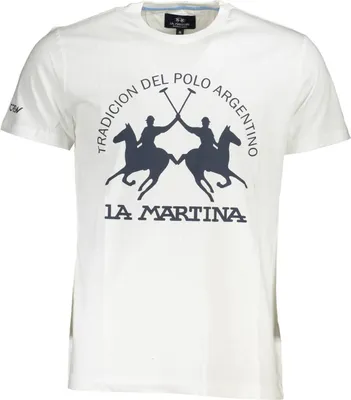 Immagine prodotto di LA MARTINA T-shirt uomo tessile bianco SF20650 - Taglia: L