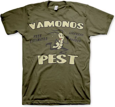Produktbild von Vamanos Pest T-Shirt - XX-Large - Olive