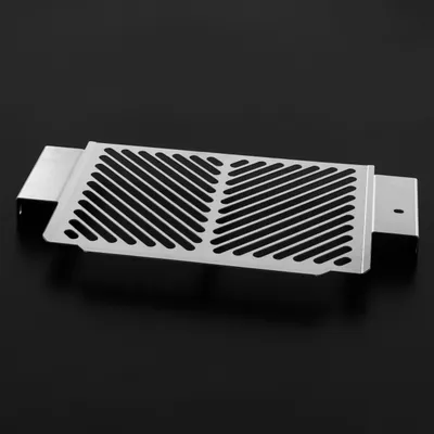 Produktbild von ZIEGER Kühlerabdeckung kompatibel mit Yamaha MT-09 Clean silber