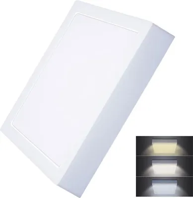 Obrázok produktu pre Panel LED prisadený 24W 3-6000K štvorec SOLIGHT WD175 30x30cm