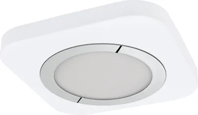 Produktbild von EGLO Puyo, Nicht austauschbare(s) Leuchtmittel, 3000 K, 1200 lm, Chrom, Weiß