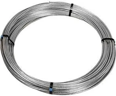 Produktbild von 81 Meter Dehn+Söhne Stahldraht, Ø Leiter 10 mm 800010 (Blitzableiterdraht)