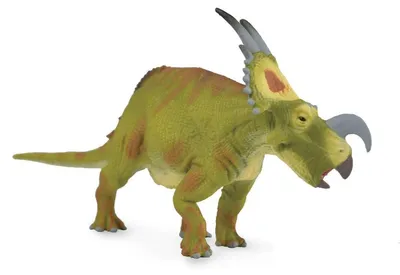 Obrázek produktu pro Soška dinosaura Einiosaurus – hračka, rozměry 12,7 x 5,8 cm – ručně malovaná – figurka dinosaura
