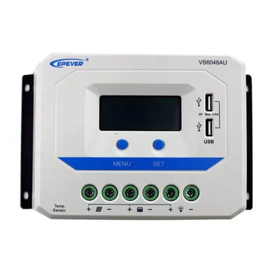 Produktbild von EPEVER® VS6048AU PWM Solar Laderegler 60A 96V, 12/24/36/48VDC Auto, 0% MwSt.