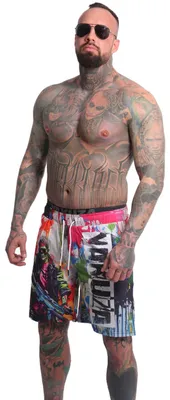 Obrázok produktu pre Yakuza Herren Specialist Badeshorts, Bunt, XXL