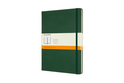 Produktbild von Moleskine Notizbuch XL, kariert, in Myrtegrün