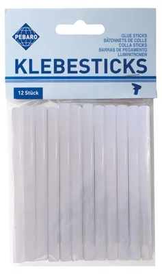 Productafbeelding van Pebaro, 12 lijmstiften voor hete lijmpistool, transparant, 269ok/12