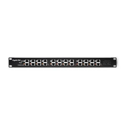 Zdjęcie produktu dla Qoltec Patch panel RACK | 12 portów | PoE | Czarny
