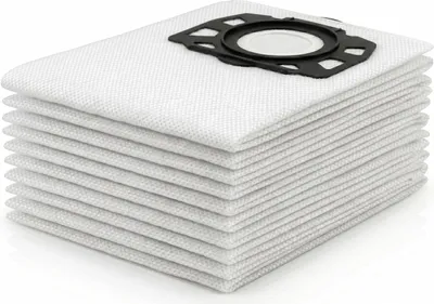 Produktbild von 10 Ersatzbeutel für Kärcher Staubsauger WD3 WD2 Plus KWD1 KWD2