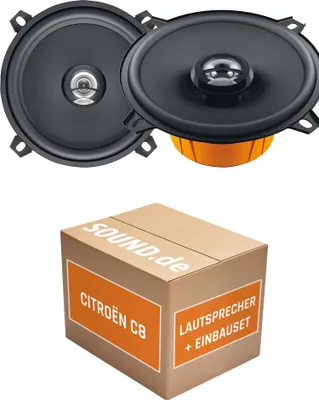 Produktbild von Lautsprecher Boxen Einbaupaket Front Hertz DCX 130.3 passend für Citroën C8 2. Generation | 2x Tief-Mitteltöner mit integriertem Hochtöner 80W MAX