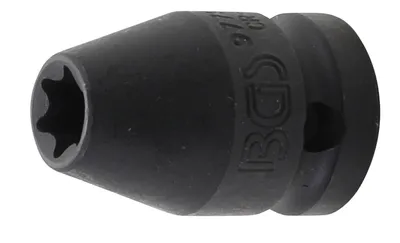 Image de BGS Douille de force profil E entraînement carré intérieur 12,5 mm (1/2") SW E12 - 9779-12