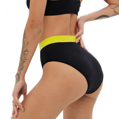 Immagine prodotto di Weekiss Intimo mestruale a vita alta Lemon Taglia L Nero