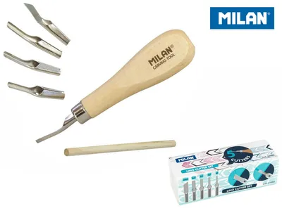Obrázek produktu pro Sada 5 linorytových dlátek