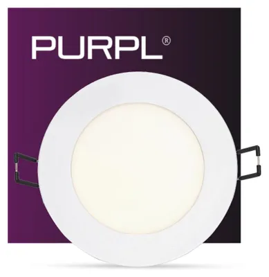 Productafbeelding van LED inbouwspots | 6W | Ø120mm | traal wit, 4000K | IP40 | Rond | Wit