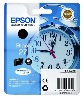 Zdjęcie produktu dla Zásobník Epson č.27 - T2701 (Černý)
