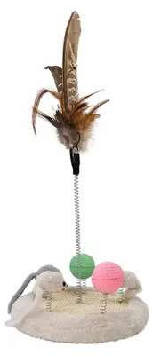 Immagine prodotto di Parco giochi per gatti Nobby con giochi Ø 19 cm x 38 cm