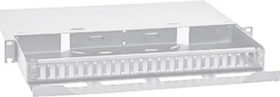 Obrázok produktu pre Výsuvná 19-palcová skriňa pre optické káble s výškou 1U pre 24 portov SC-D