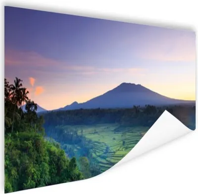 Produktbild von MuchoWow® Poster Reisfelder in Indonesien 120x80 cm - Bilder