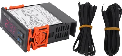 Produktbild von Digitaler Temperaturregler mit Dual-Sensor und LED-Anzeige für Kühl- und Gefrierschränke (220 V AC)