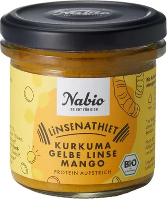 Produktbild von Nabio Powerlinse Gelbe Linse Kurkuma (140 g)