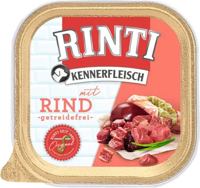Produktbild von Rinti - Kennerfleisch Plus 9x300g | Rind