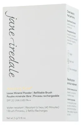Produktbild von Jane Iredale Amazing Base Refillable Brush + 2 Refills Autumn (1 Stück + 2x2,5 g)