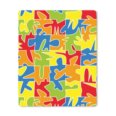Produktbild von MuchoWow® Mauspad Mousepad Puzzle - Muster - Abstrakt 19x23 cm - Mousepads - Maus Mat - Pad - Mausunterlage - Mauspads - Spielen