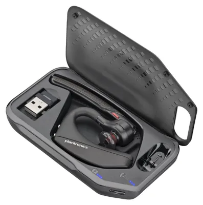 Productafbeelding van Poly Voyager 5200 UC USB-A headset + BT600 adapter, TAA-compliant