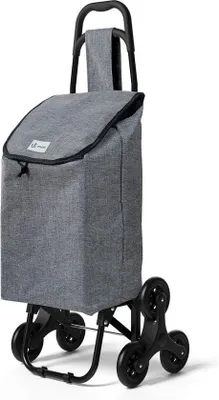 Produktbild von Famanu Einkaufstrolley mit 3 Rädern, 32 l