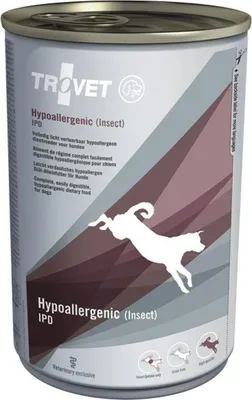 Produktbild von TROVET Hypoallergenic IPD with insect - Nassfutter für Hunde - 400 g