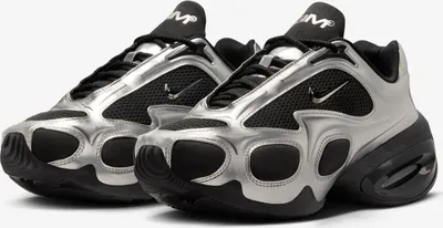 Produktbild von Nike Air Max Muse "Black Metallic Silver" Silber, Größe: 38