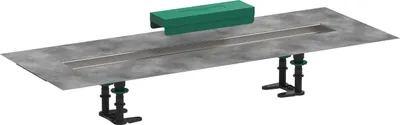 Produktbild von hansgrohe uBox universal Installationsset, 70cm, für Duschrinnen Fertigsets, 56011180