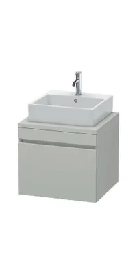 Produktbild von Konsolenunterschrank DURASTYLE 512x600x548mm graphit matt/weiß matt graphit matt/weiß matt