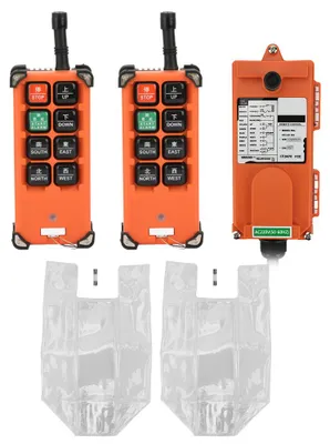 Produktbild von Drahtlose Fernbedienung, Hebezeugsteuerung, 2 Sender, 1 Empfänger, 220 V