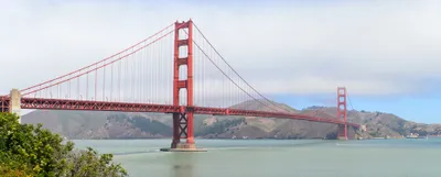 Produktbild von hansepuzzle 50424 - Golden Gate Bridge Panorama-Puzzle 2000 Teile | Reisen Puzzle, 2028 Teile, Reisen, 60,0 x 46,0cm mit hochwertiger Aufbewahrung, Kartonbox & Beutel
