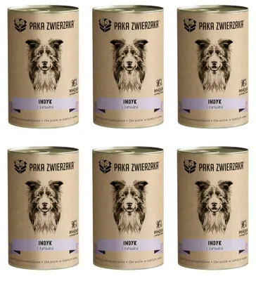 Produktbild von Tierpackung Truthahn und Cranberry 6x400g