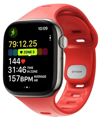 Zdjęcie produktu dla Nomad Tempo Band, Band, Smartwatch, Czerwony, Apple, 41mm / 42mm, Guma