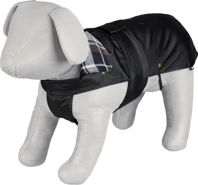 Produktbild von TRIXIE 30504, Hund, Mantel, M, Schwarz, Nylon, Einfarbig