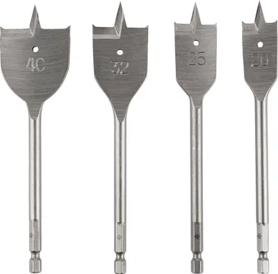 Produktbild von PARKSIDE® Spezialbohrer 6-Kant PSB (Flachfräsbohrer Set 4 tlg.)