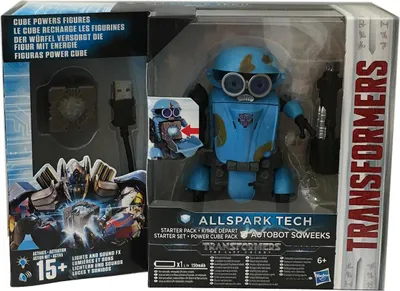 Produktbild von Hasbro C3481EU40, 6 Jahr(e), Transformatoren, Blau, Kunststoff